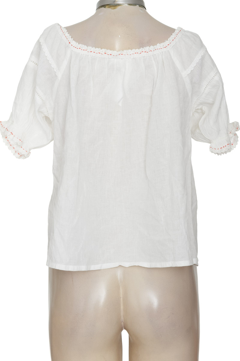 Blusa color Blanco - BROWNIE