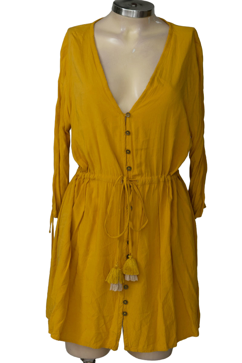 Vestido / Enterizo color Mostaza - Color Blue