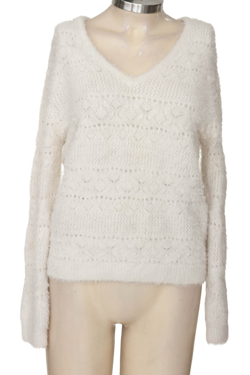 Sweater color Blanco - NAF NAF
