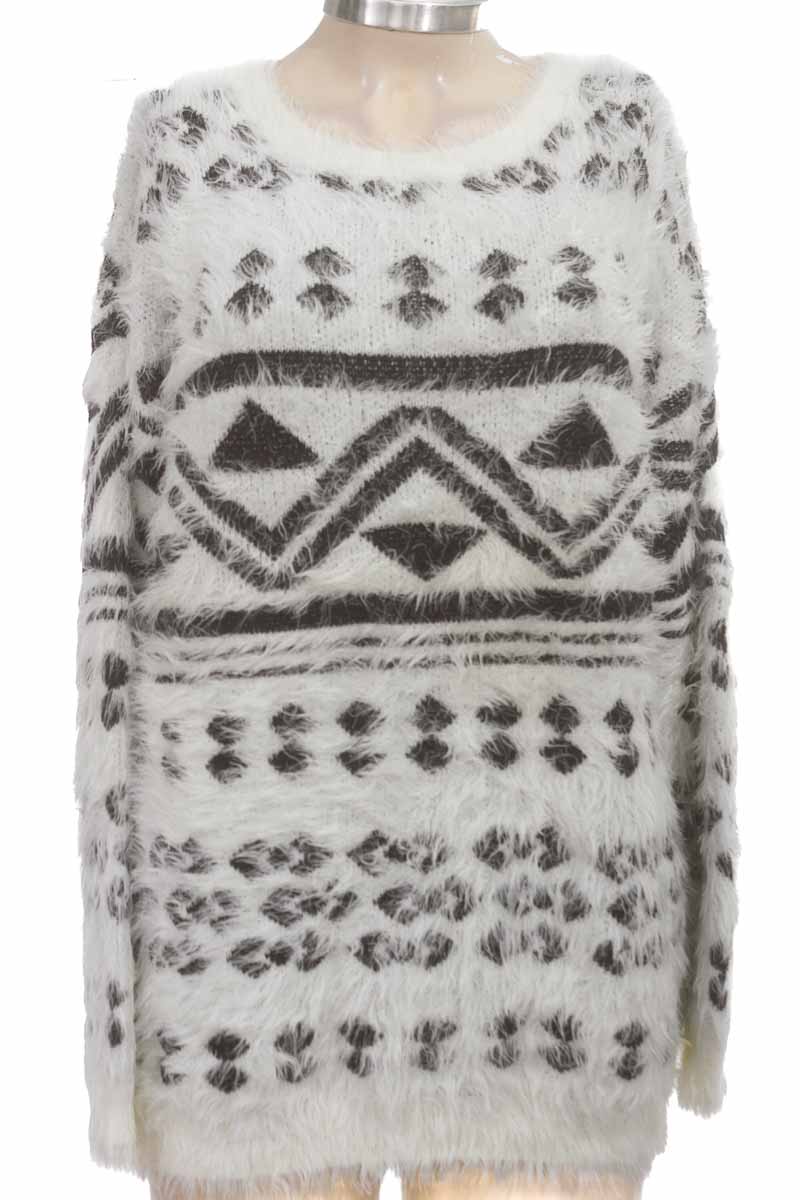 Sweater color Blanco - Forever 21