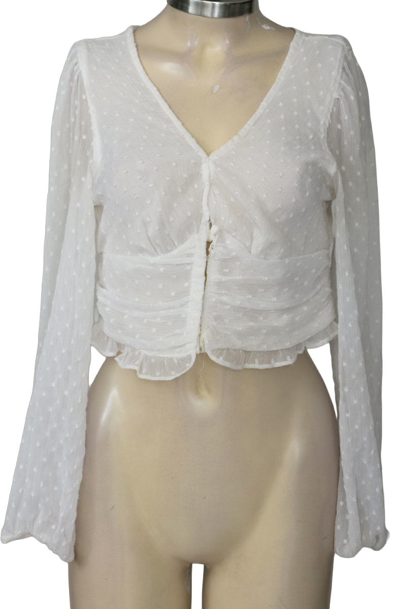 Blusa color Blanco - Stradivarius