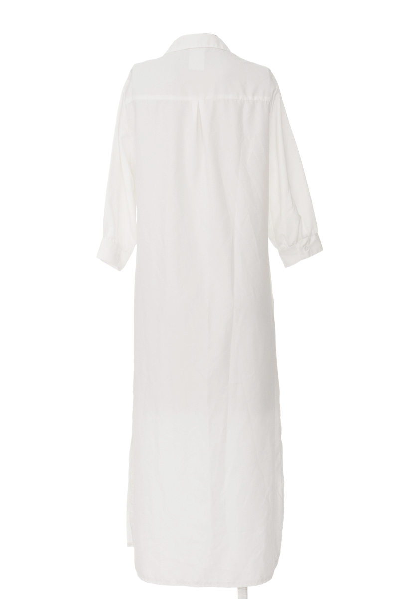 Vestido / Enterizo color Blanco - Kandy Fashion