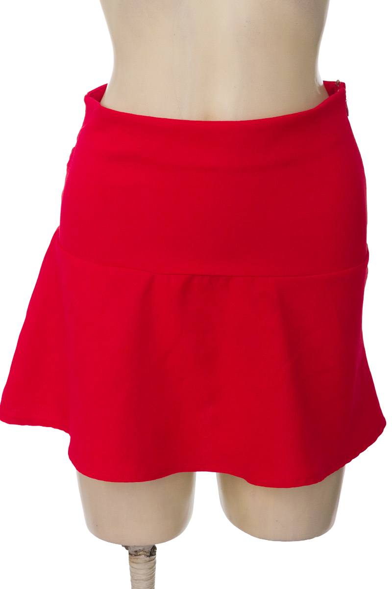 Falda color Rojo - Seven Seven