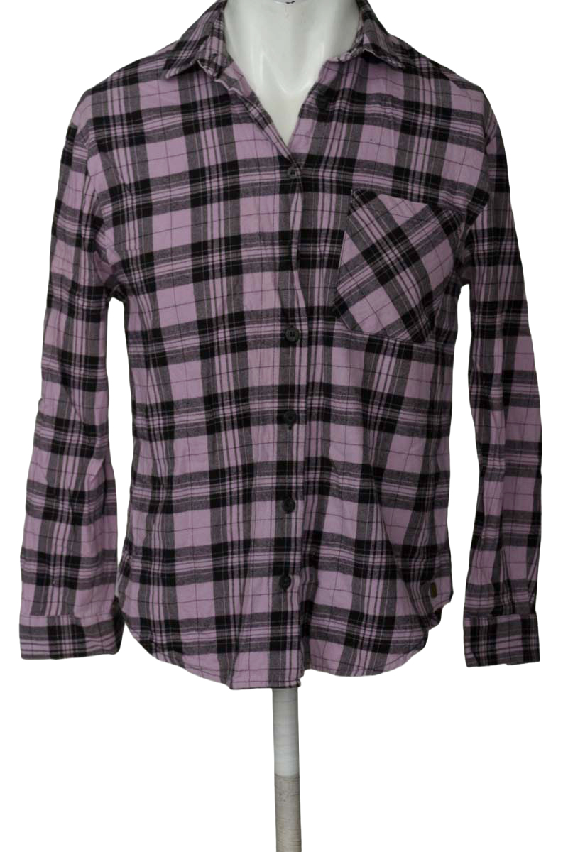 Camisa color Lila - Pull & Bear