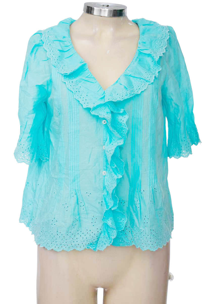 Blusa color Aguamarina - Talbots