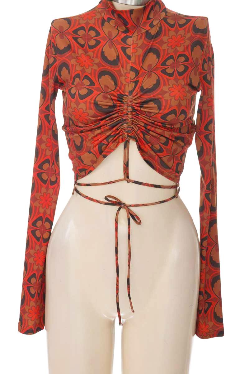 Top / Camiseta color Café - Bershka