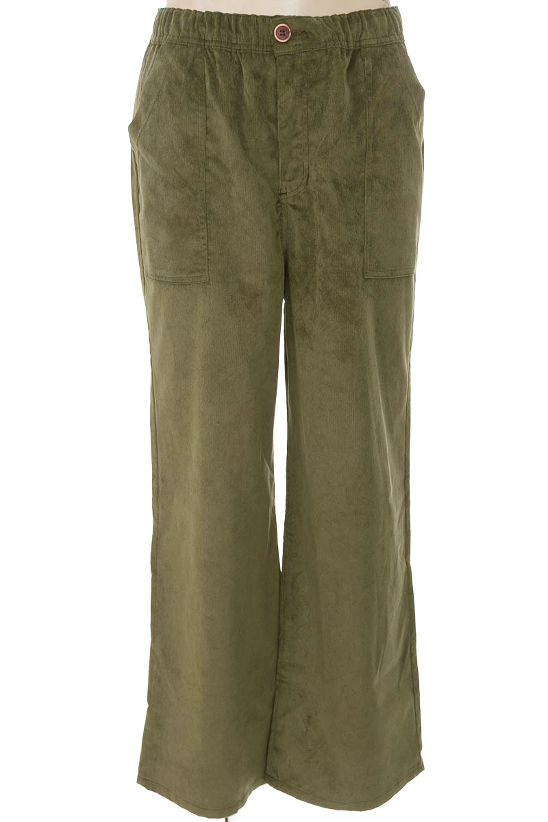 Pantalones color Verde - KARINA