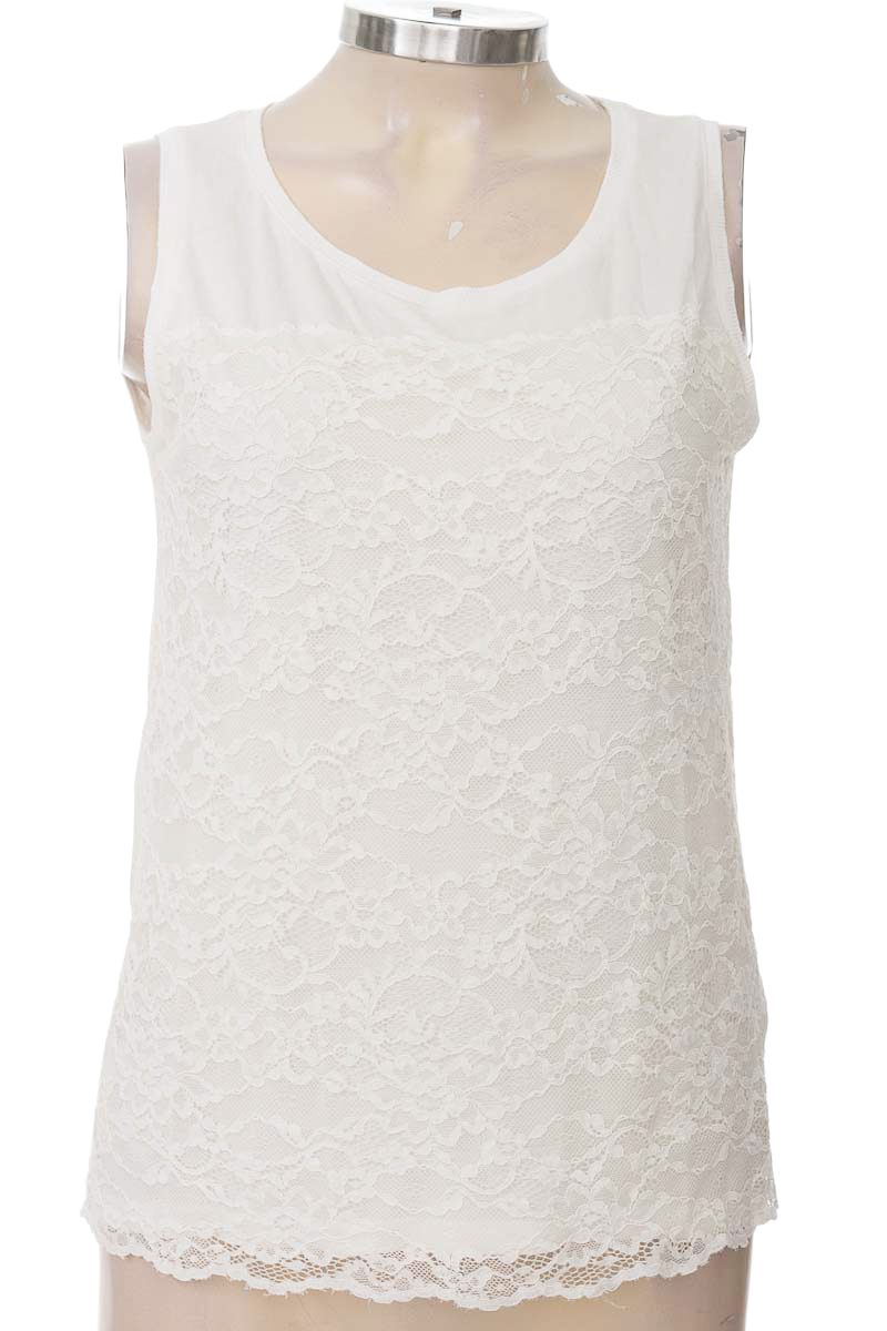 Top / Camiseta color Blanco - Massimo Dutti