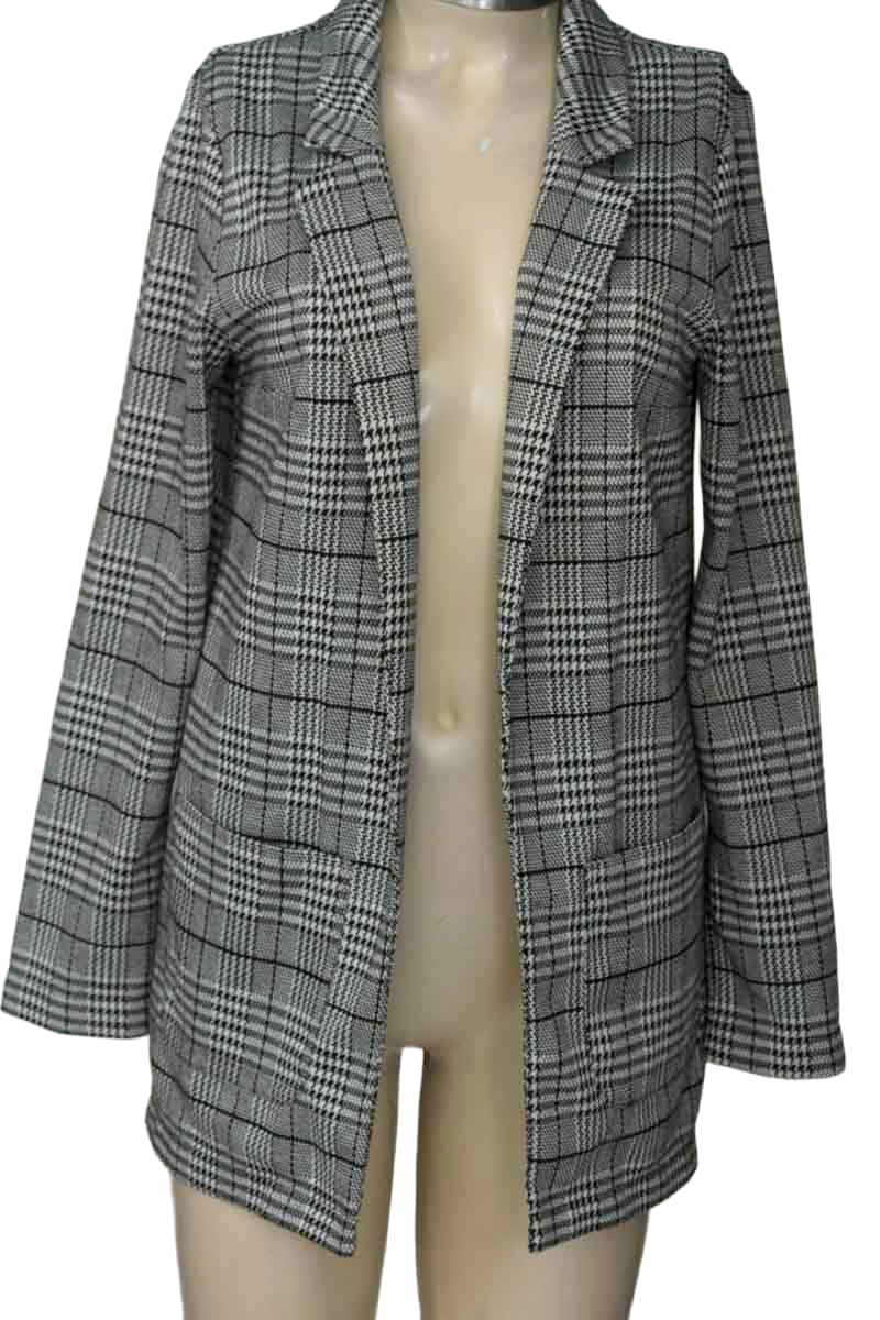 Chaqueta / Abrigo color Gris - Divided by H&M