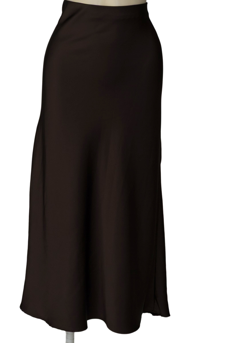 Falda color Café - Zara