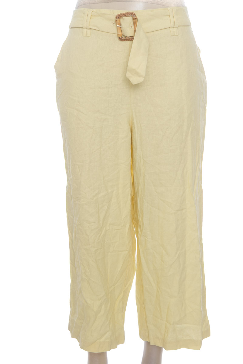 Pantalones color Amarillo - Sigrid Olsen