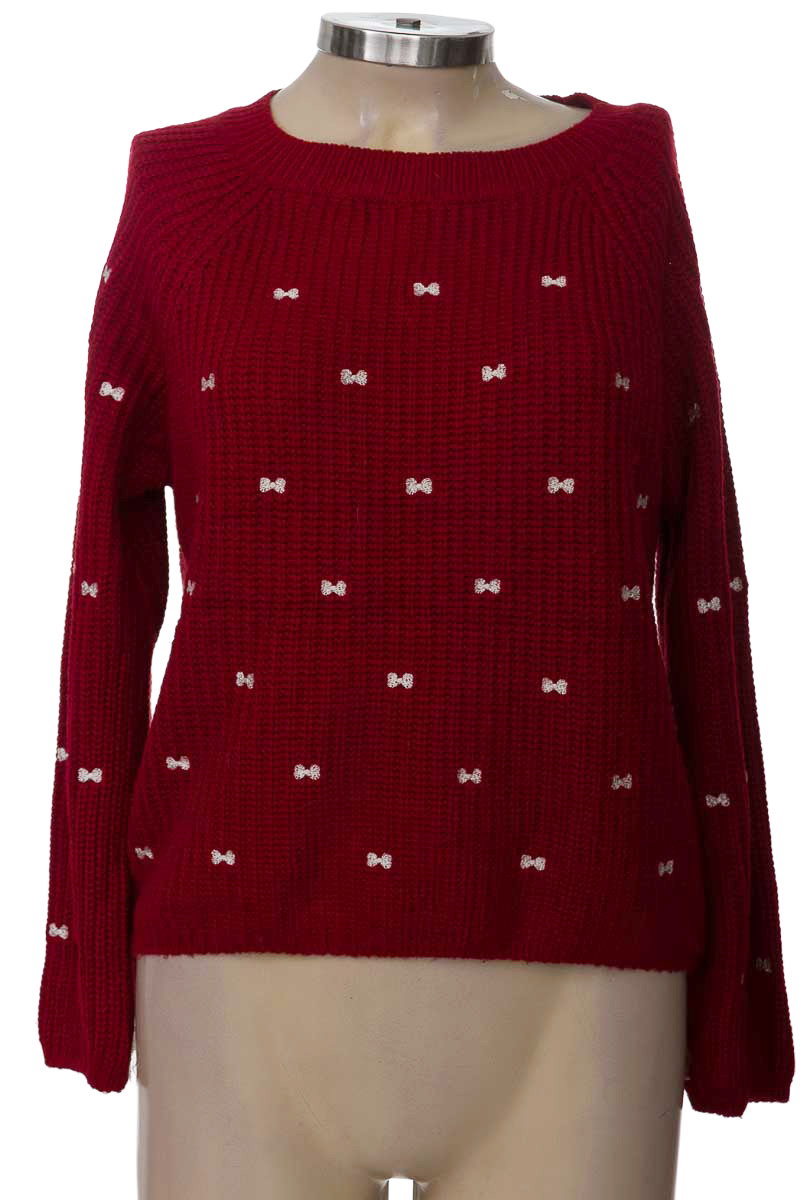 Sweater color Vinotinto - Closeando