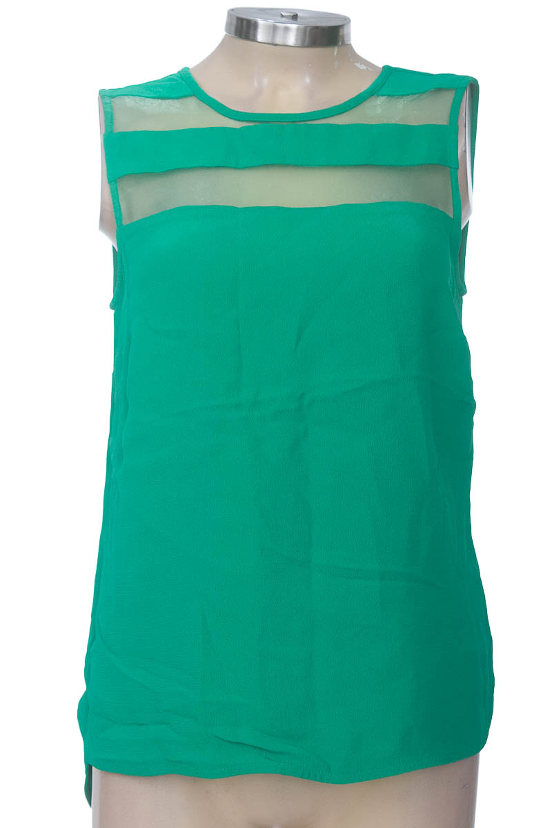 Blusa color Verde - Zara