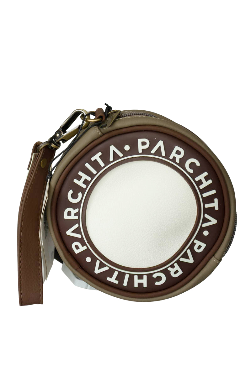 Cartera / Bolso / Monedero color Café - Parchita