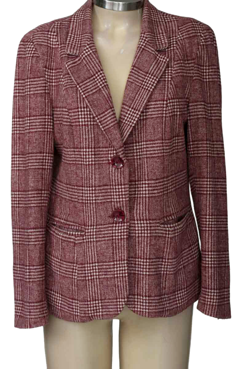 Chaqueta / Abrigo color Vinotinto - Anne Marie