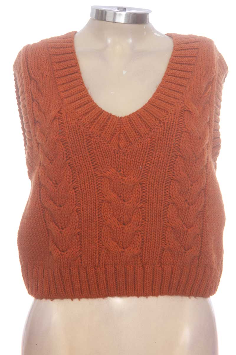 Sweater color Naranja - Stradivarius