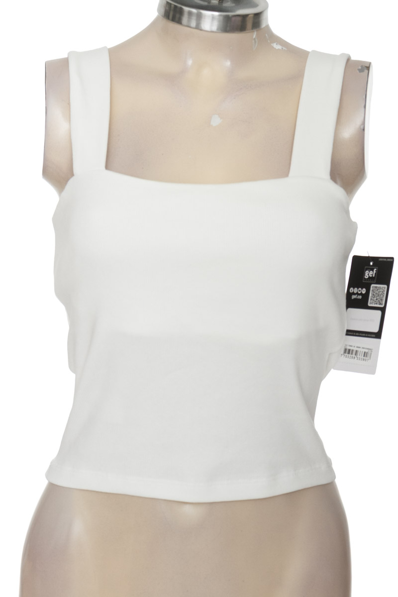 Top / Camiseta color Blanco - Gef