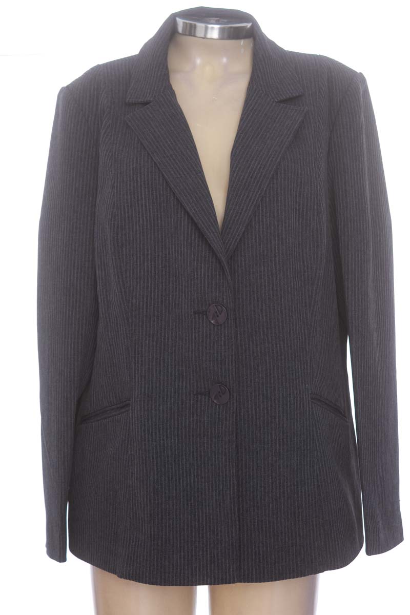 Chaqueta / Abrigo color Gris - Karisma Fashion