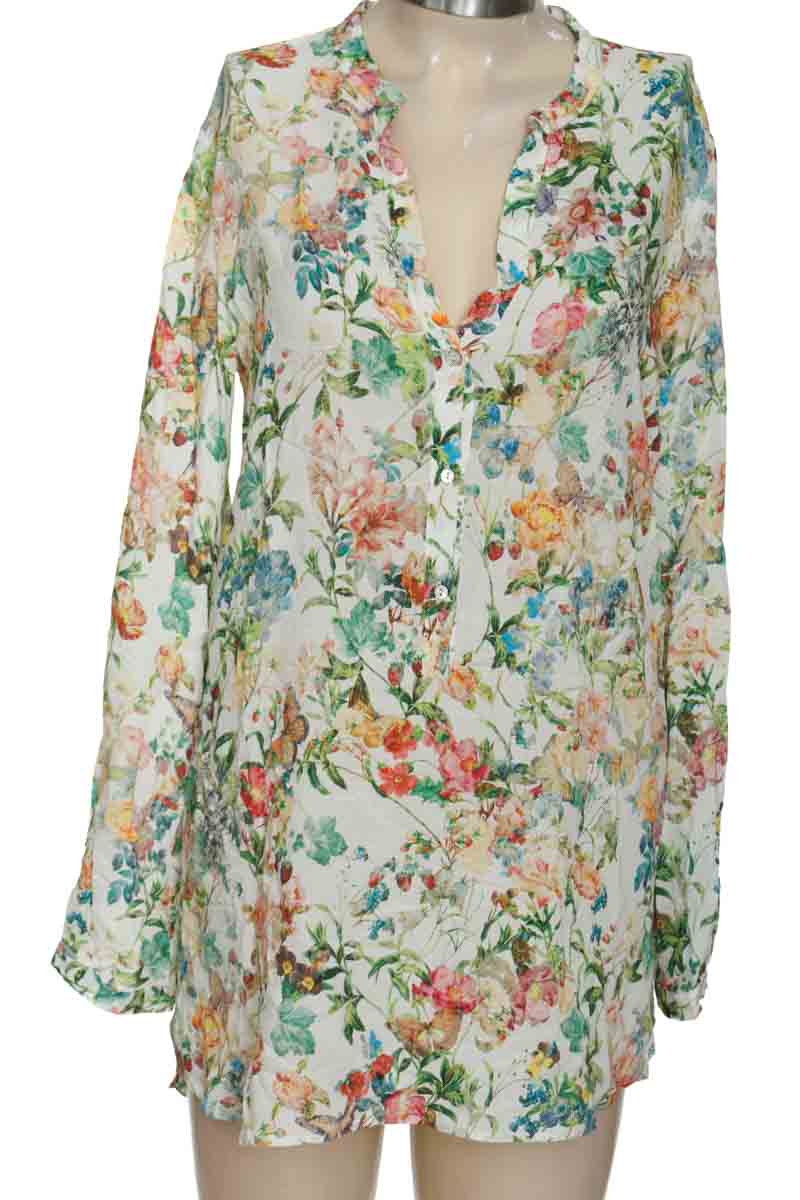 Blusa color Estampado - Zara