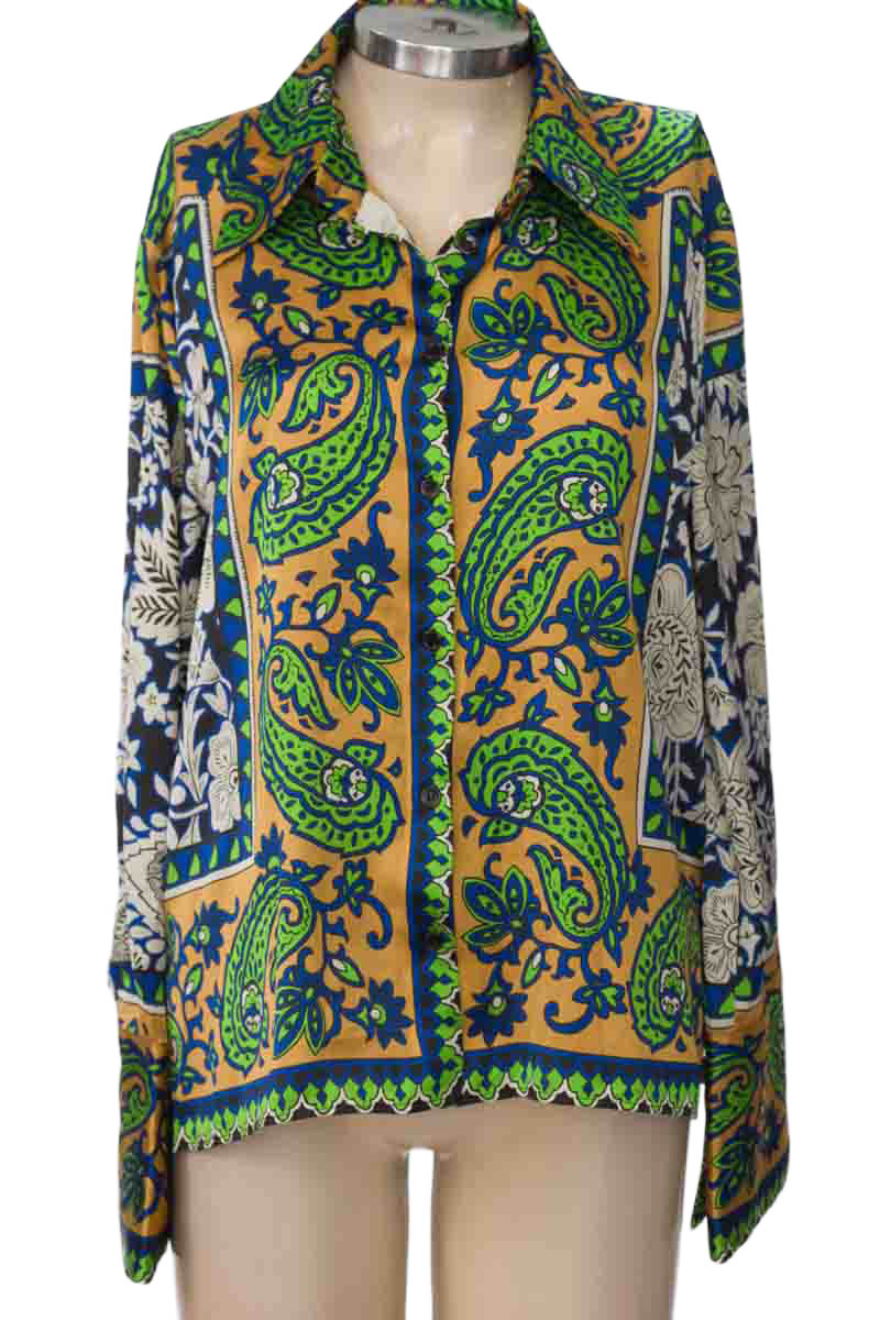 Blusa color Estampado - Zara