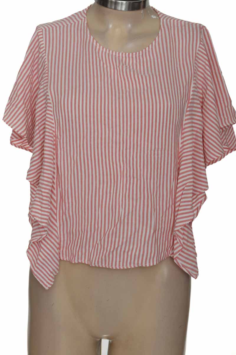 Blusa color Rojo - Zara