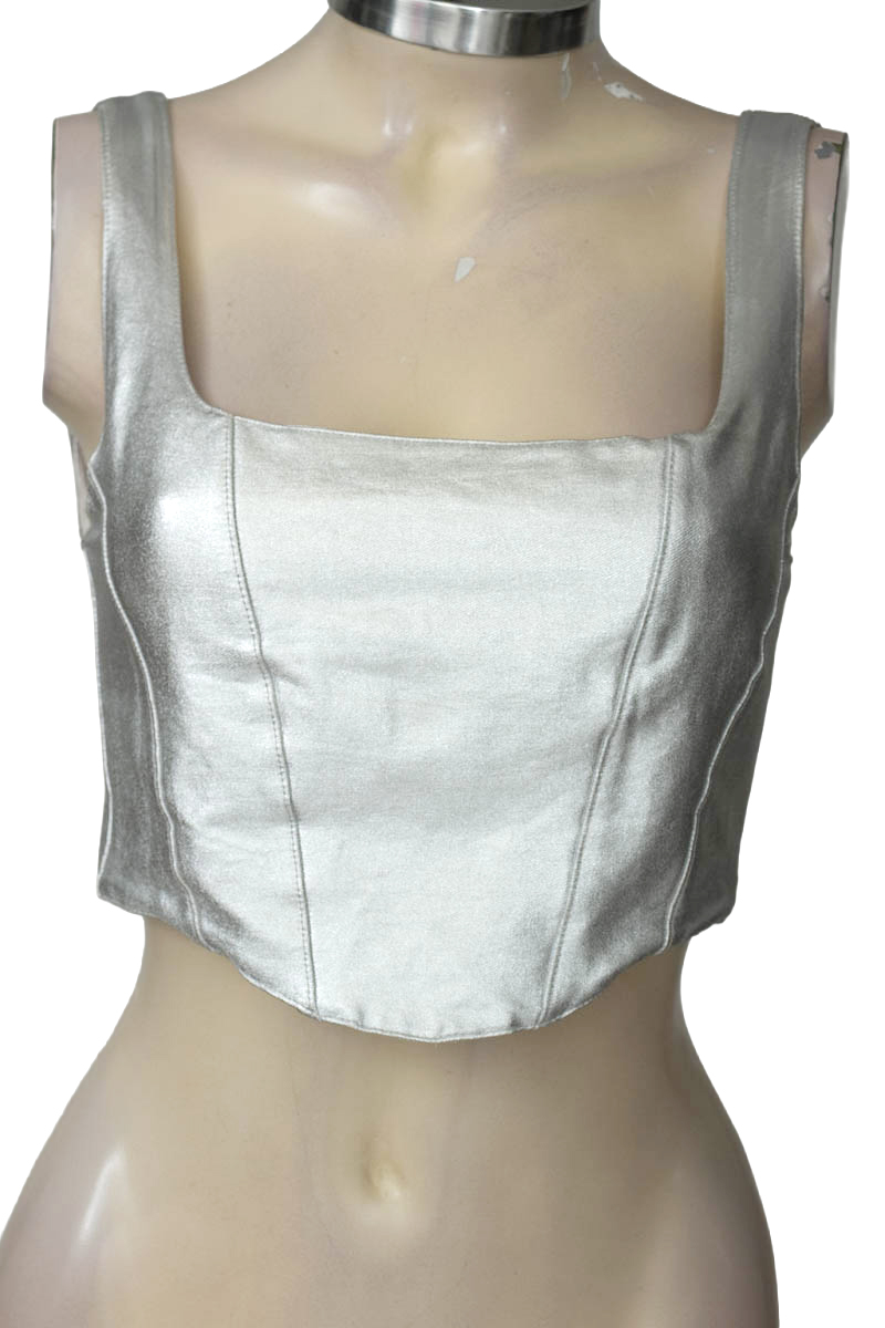 Top / Camiseta color Plateado - Sybilla