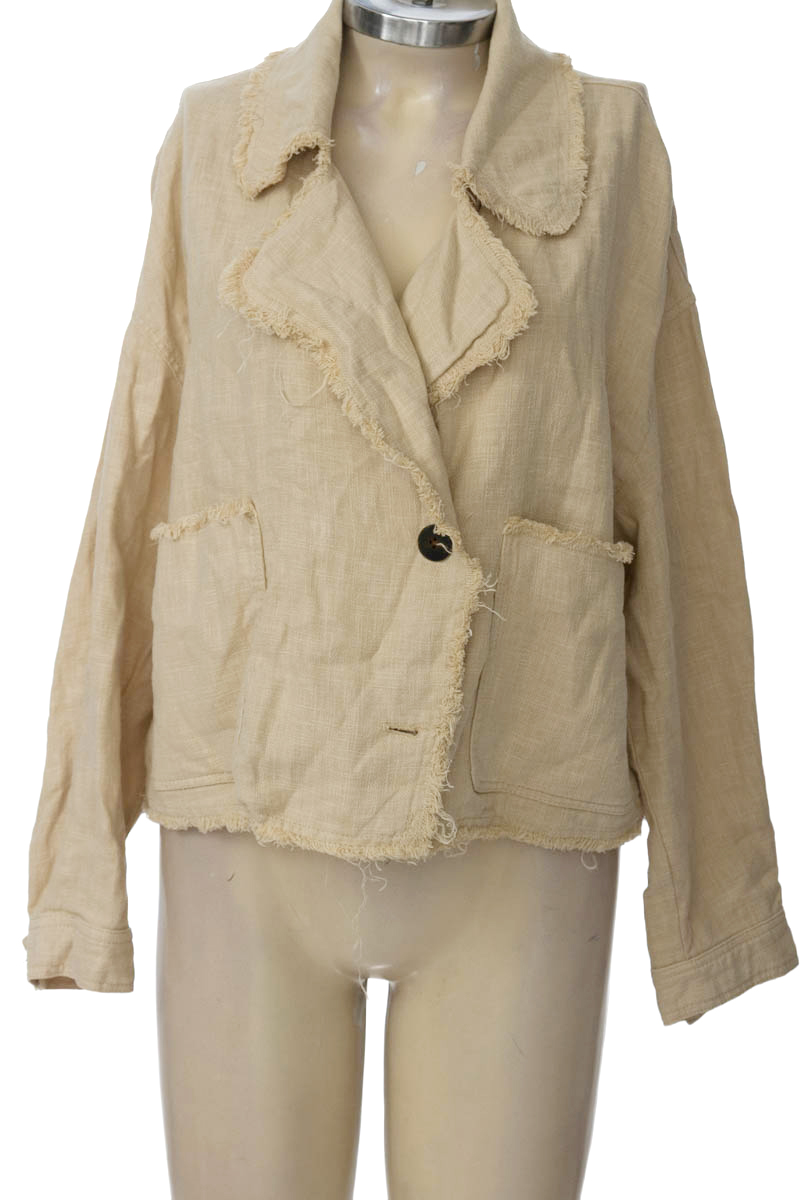 Chaqueta / Abrigo color Beige - Zara