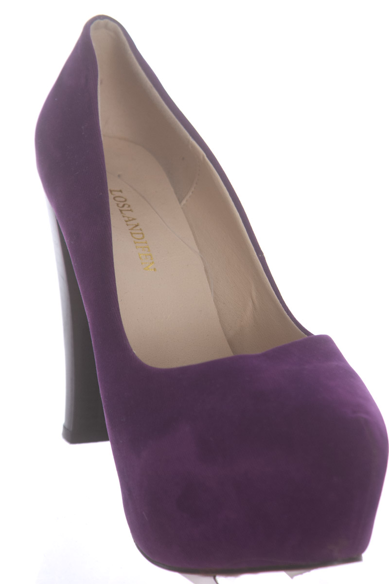 Zapatos color Morado - LOSLANDIFEN