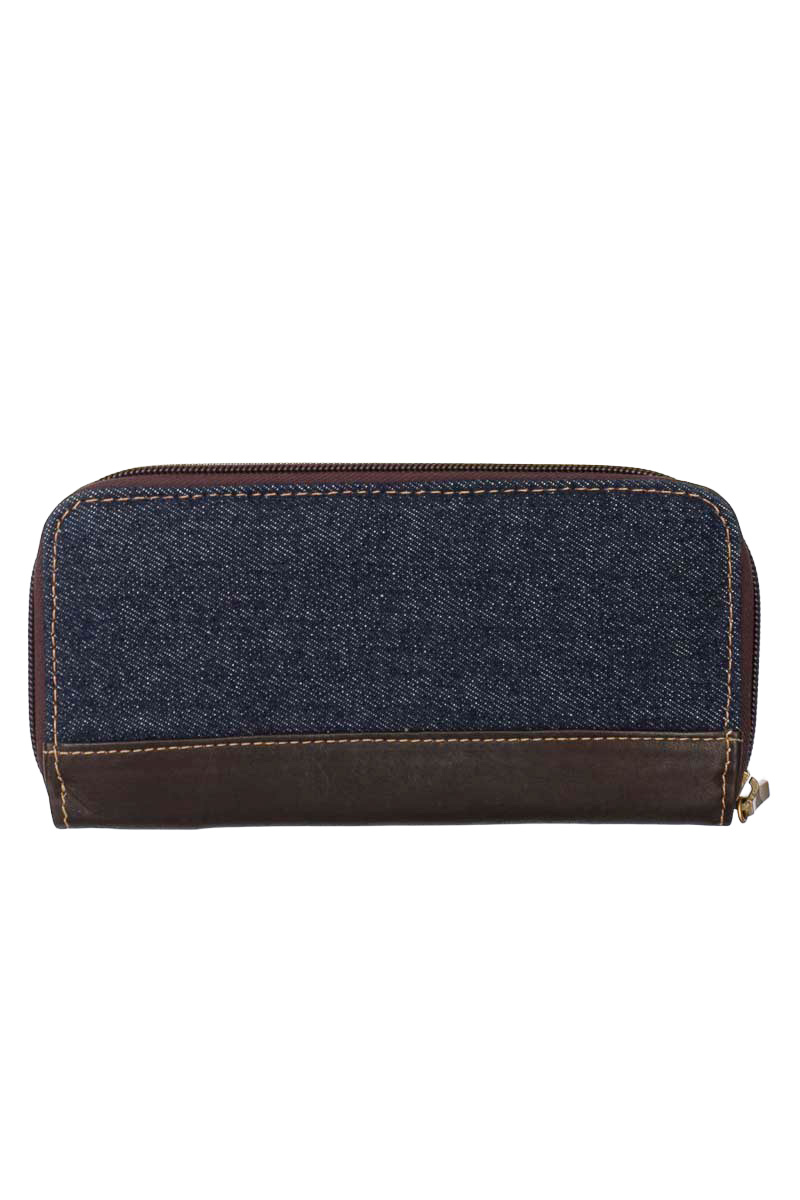 Cartera / Bolso / Monedero color Azul - Made In Barrio