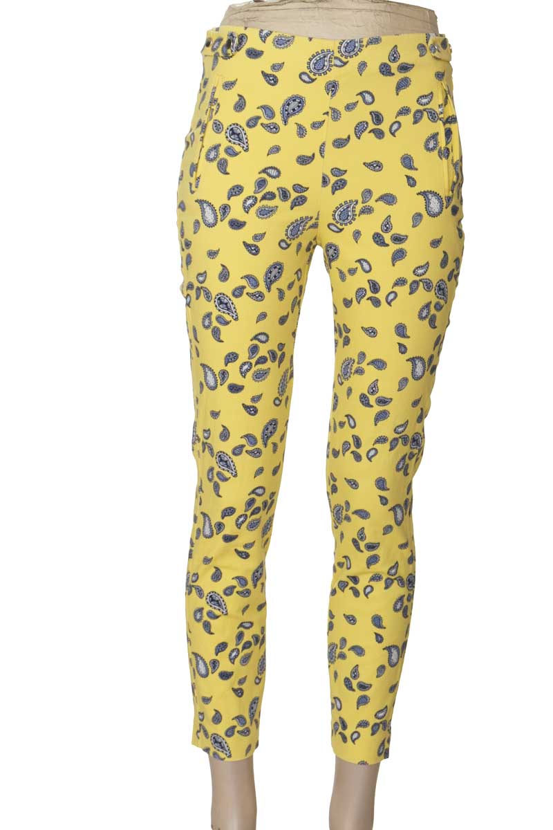 Pantalones color Amarillo - Zara