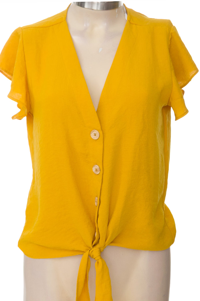 Blusa color Mostaza - ELA