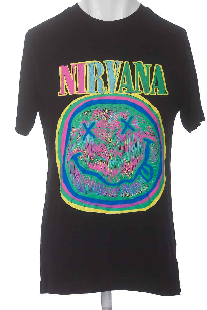 Camiseta color Negro - H&M