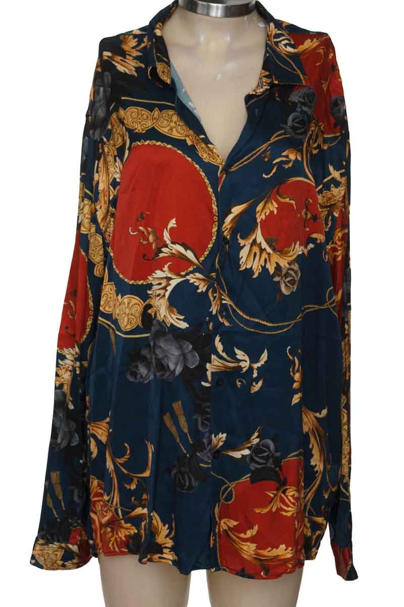 Blusa color Azul - Zara