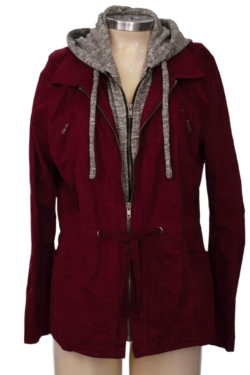 Chaqueta / Abrigo color Vinotinto - Love Tree