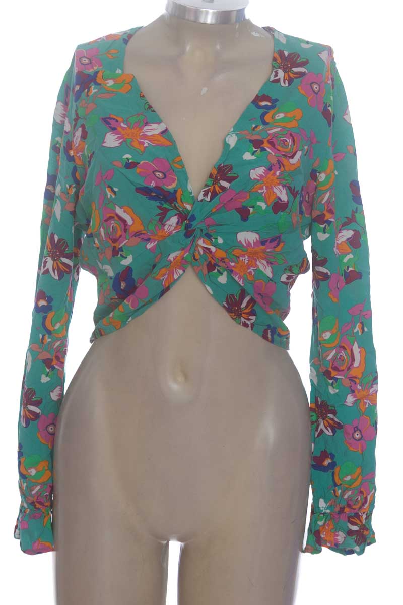 Blusa color Aguamarina - DENIMLAB