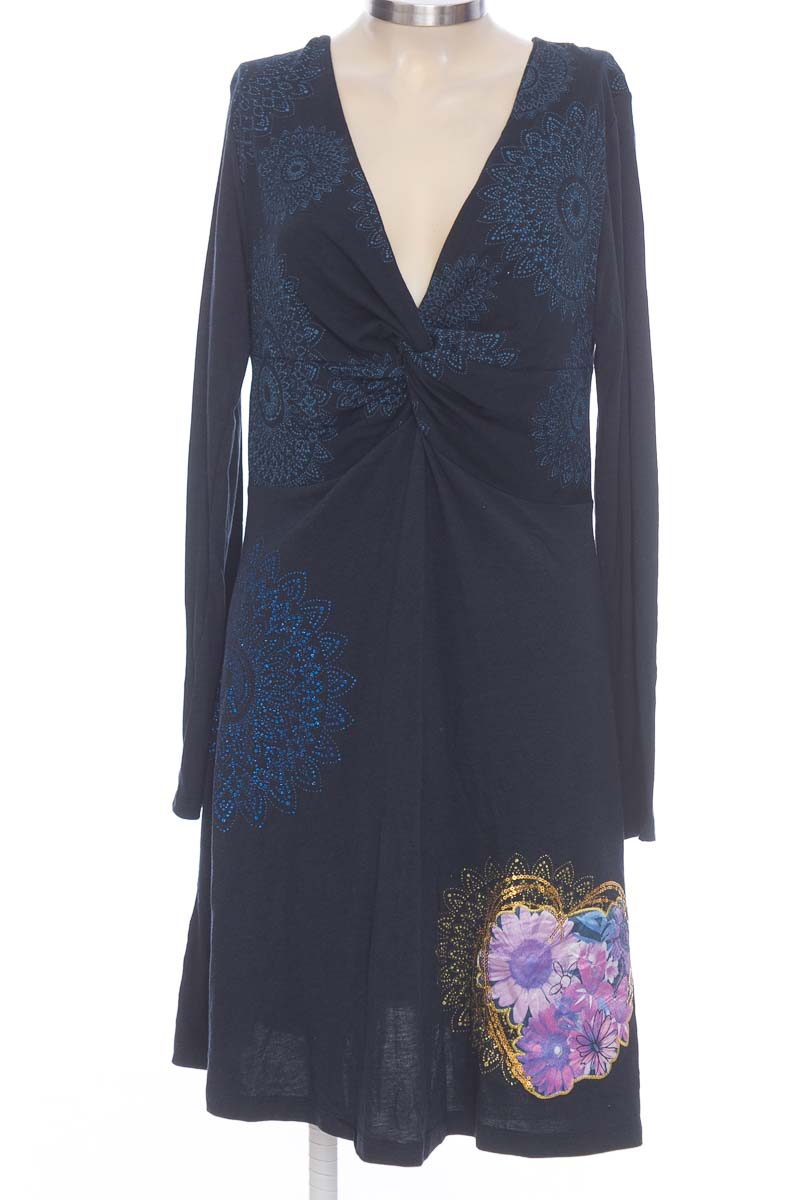 Robe Tunique été SMATCH Style Desigual Rose Fleurie Taille S 36/38 Neuve