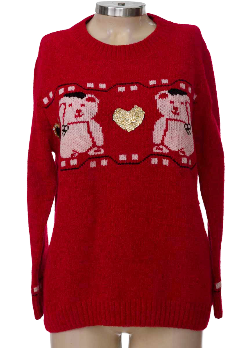 Sweater color Rojo - Closeando