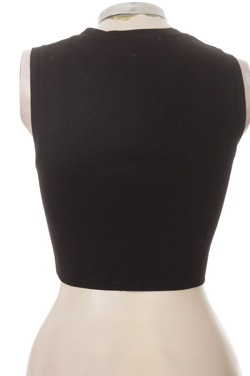 Top / Camiseta color Negro - Zara