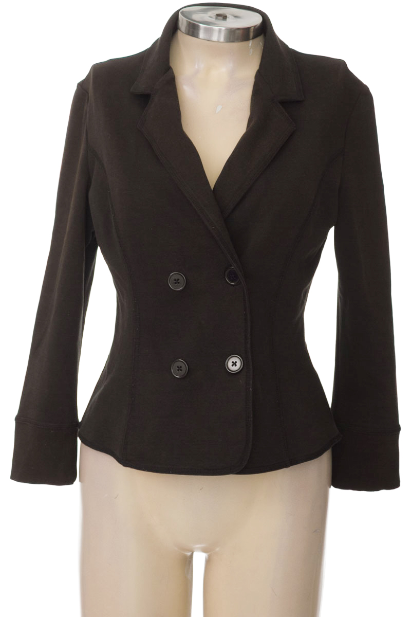 Chaqueta / Abrigo color Negro - Sisley