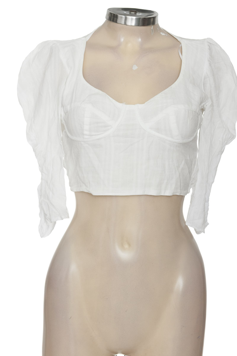 Blusa color Blanco - Stradivarius
