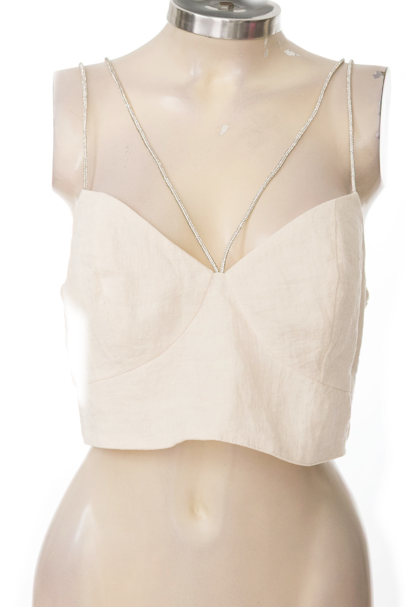 Top / Camiseta color Beige - H&M