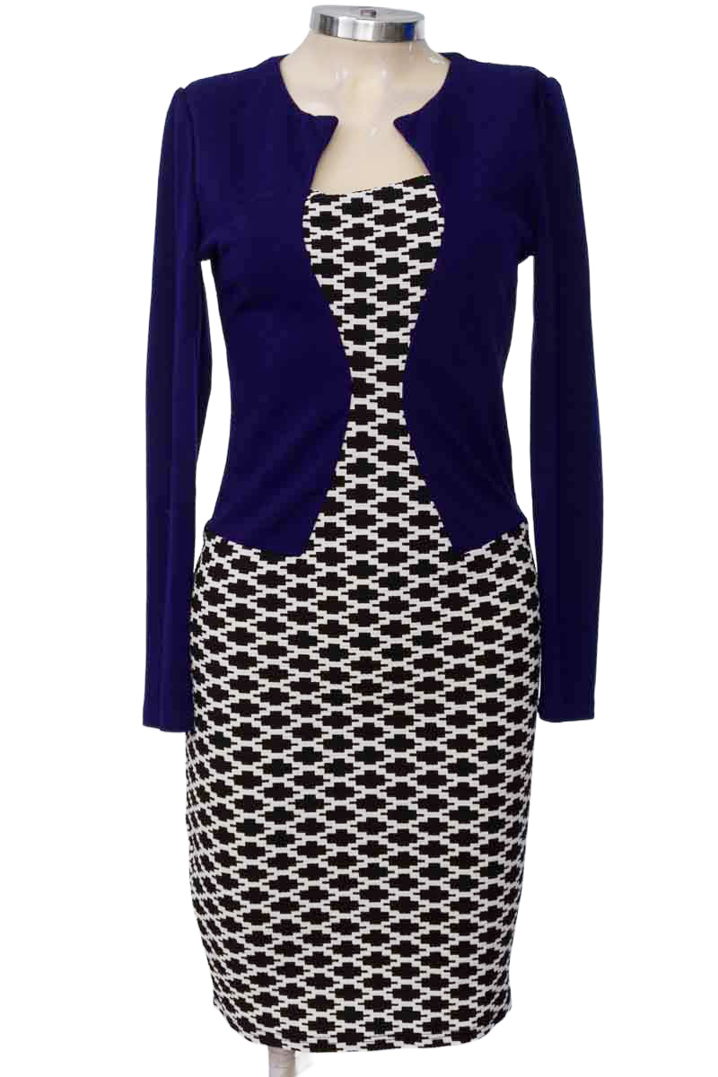 Vestido / Enterizo color Azul - Oxiuli Fashion