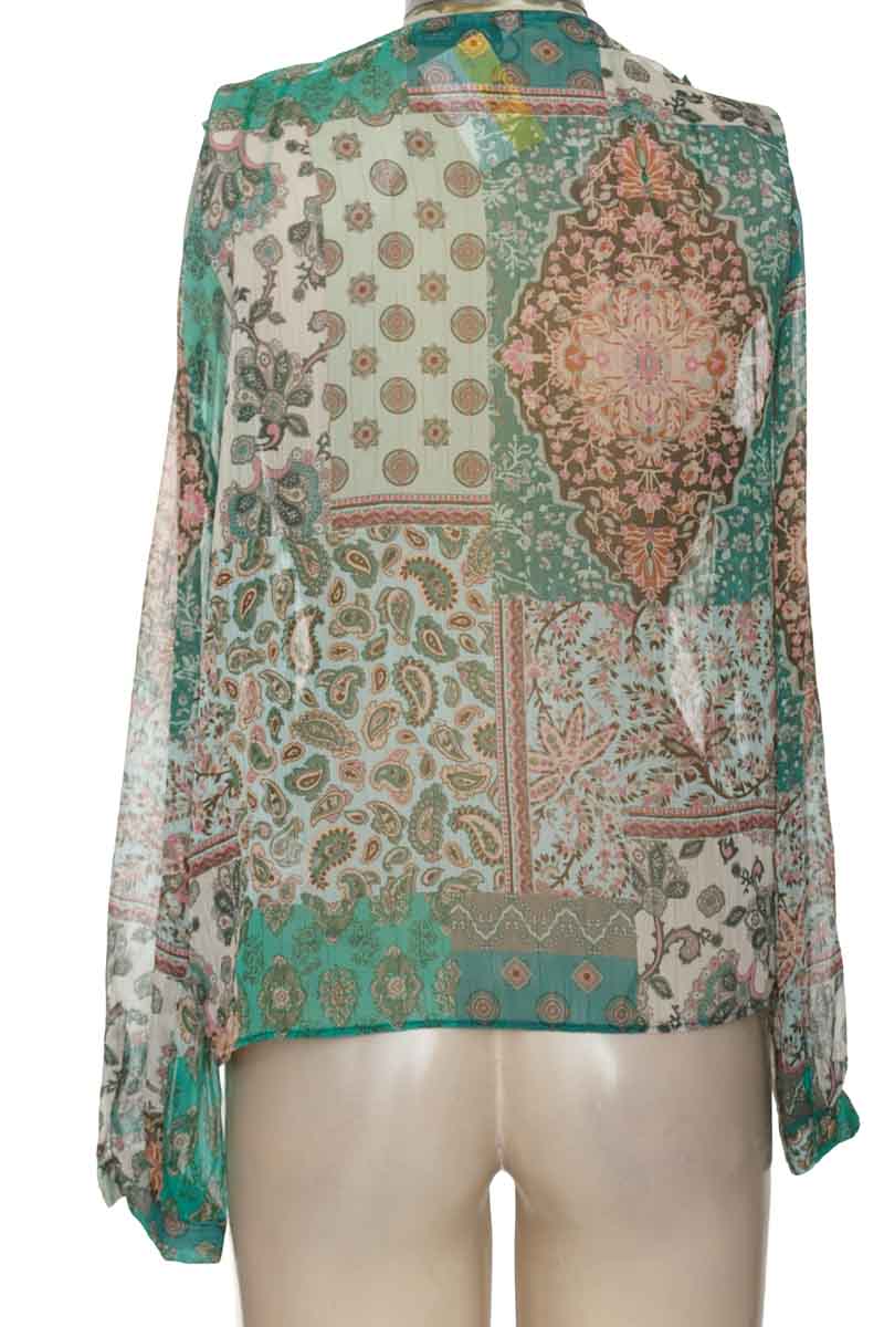 Blusa color Estampado - Zara