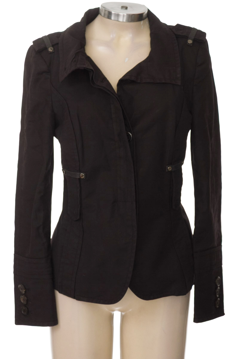 Chaqueta / Abrigo color Negro - Zara