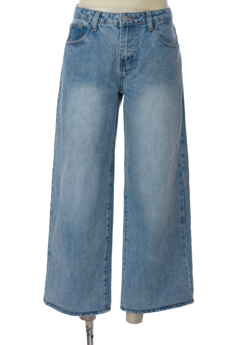 Pantalones color Azul - MISSGUIDED