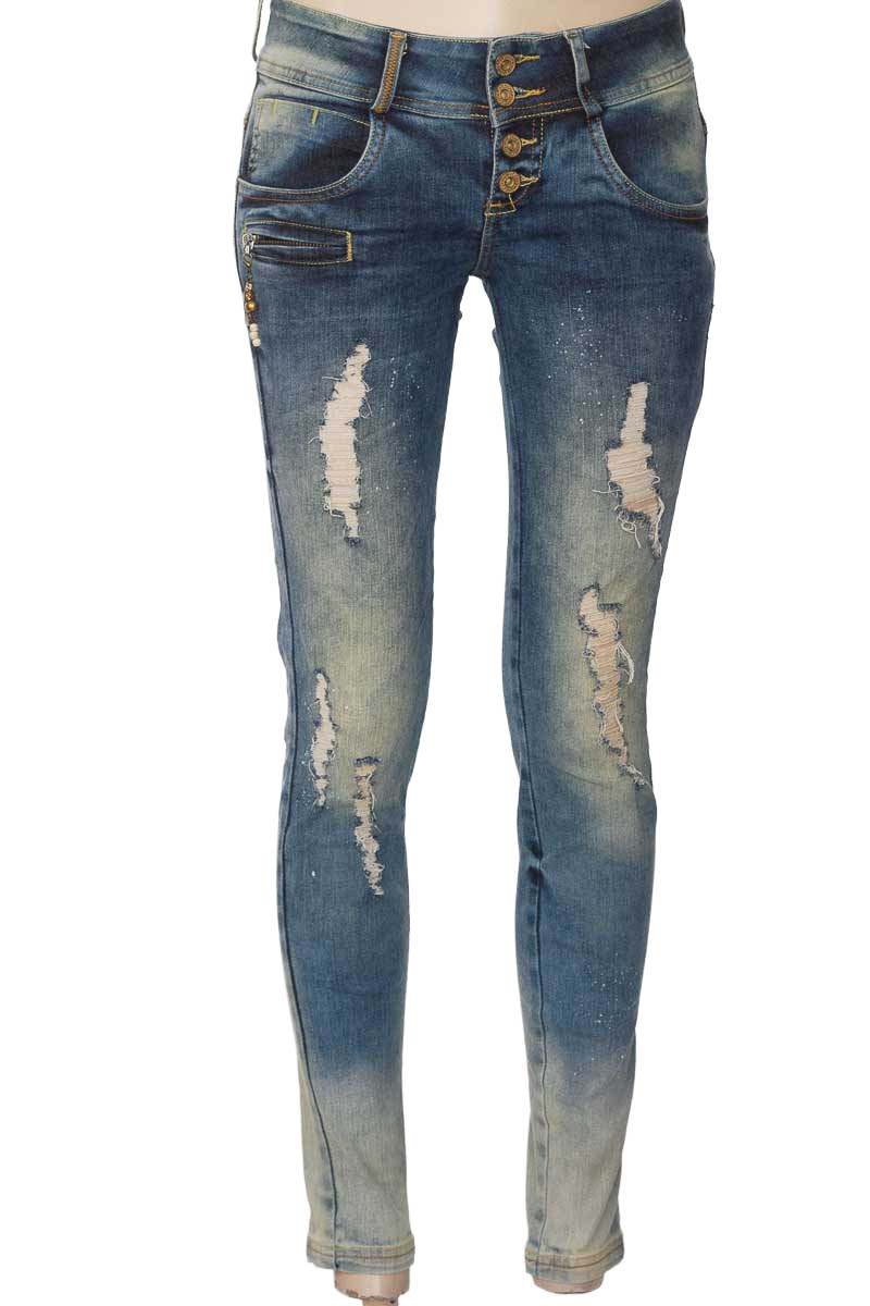 Pantalones color Azul - Stop