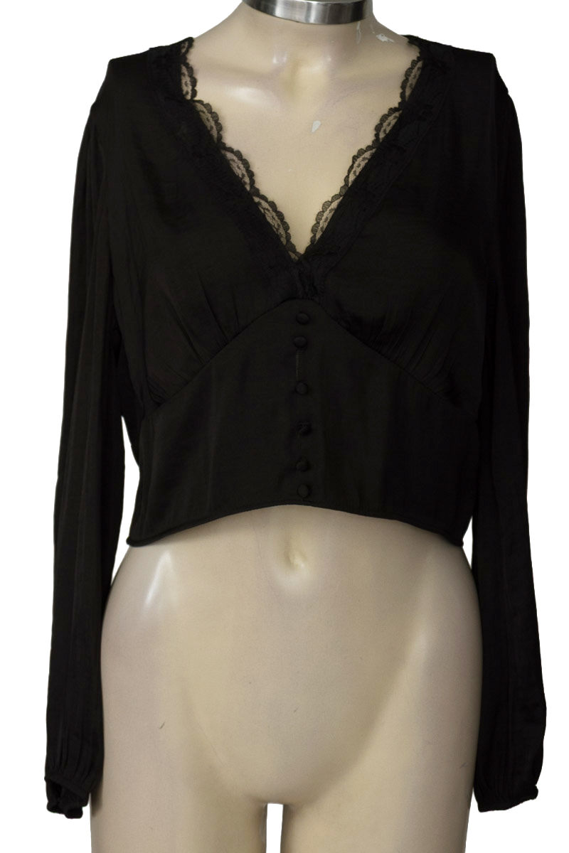 Blusa color Negro - Stradivarius
