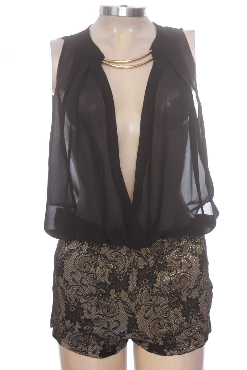 Vestido / Enterizo color Negro - San Joy