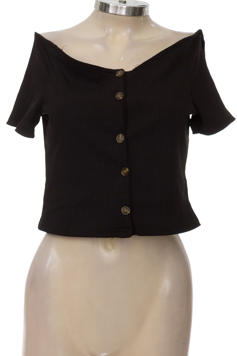 Top / Camiseta color Negro - Sybilla