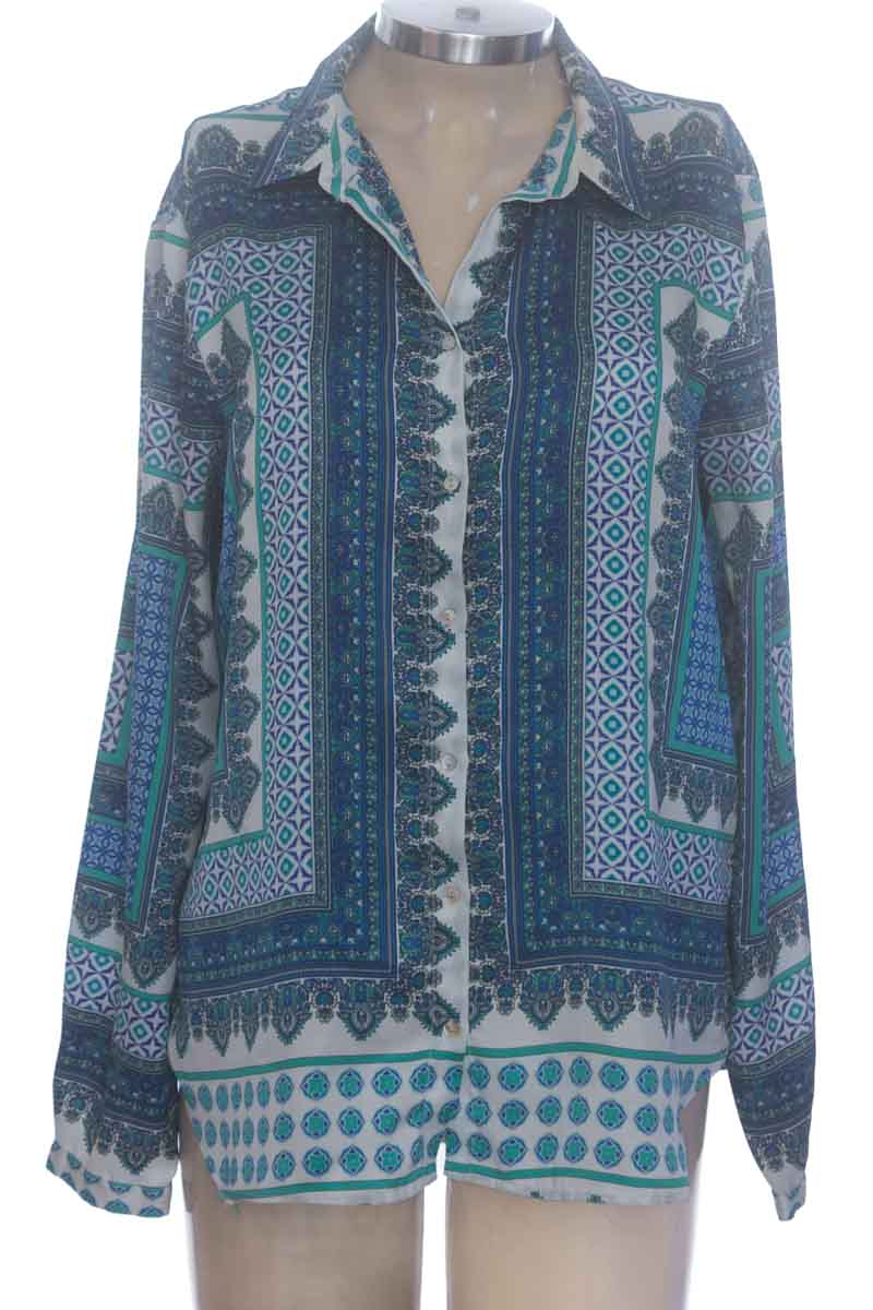 Blusa color Azul - Zara